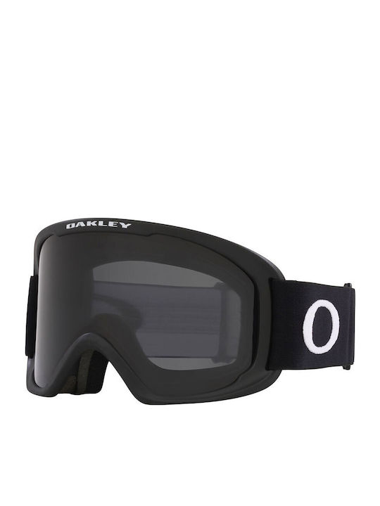 Oakley O-frame 2.0 Pro Μάσκα Σκι & Snowboard Ενηλίκων Μαύρη με Φακό Φιμέ σε Μαύρο Χρώμα