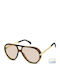 DB Herren Sonnenbrille mit Braun Schildkröte Gestell und Braun Linse