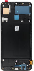 Screen Display with Frame for SAMSUNG A70 A705 (Black) Screen Display with Frame for SAMSUNG A70 A705 (Black)