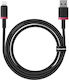 Baseus Dura Плетена USB-A към Lightning кабел 20W Черен 1м (P10377801U01-01)