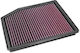 DNA Filters Filtru de aer Freeflow pentru Chevrolet Argintiu