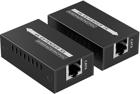 Lenkeng HDMI Extender Over Ethernet 60m 4K POC LKV410P
