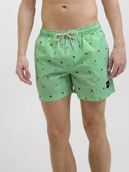 Jack & Jones Ανδρικό Μαγιό Σορτς Summer Green μ...