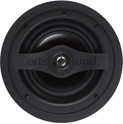 Artsound Smart In Wifi Multiroom Active Ceiling Speaker Single