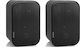 Artsound Uni40b 2-Way Onwall Speakers 100W Black Pair