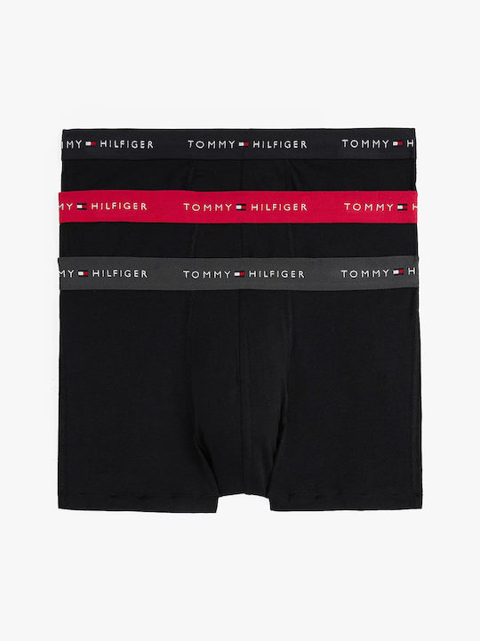 Tommy Hilfiger Ανδρικά Μποξεράκια Μαύρο 3Pack