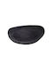 Tria Tria Shallow Triangle Serving Plate Made of Melamine Black 33x33cm