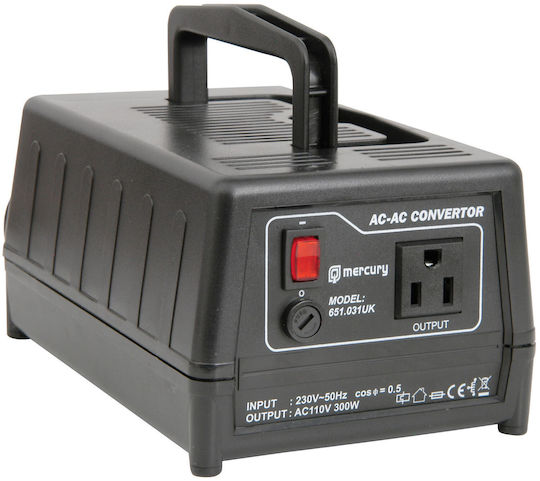 Mercury SDVC-300 US to UK Voltage Converter 230V-110V 300W 651.031UK
