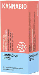 Kannabio Kannachai Detox Bio-Hanftee Grüner Tee Hibiskus Holunder & Helianthus 10 Sticks Kannabio Kannachai Detox Bio-Hanftee Grüner Tee Hibiskus Holunder & Helianthus 10 Sticks