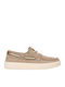 Men's Leather Moccasins Beige Regular Fit