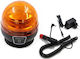 Agroequip Φάρος Αυτοκινήτου LED 12V 12.6cm με Πορτοκαλί Φωτισμό