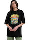 Дамски T-shirt Черно
