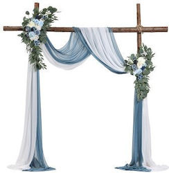 Vevor Künstliches Hochzeitsblumenset Blau 2 Blumen & 2 Stoffe Hlgmhtj4jtls5xc9fv0