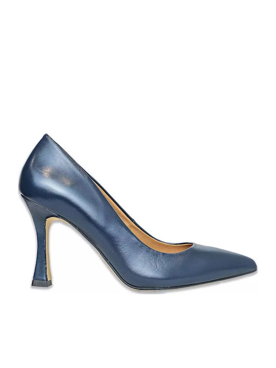 Pumps mit Riemchen Blau