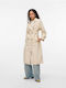 Women's Ecru Trench Coat