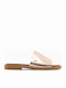 Leather Women's Flat Sandals copper