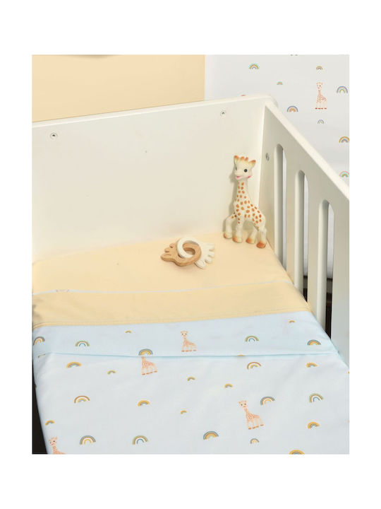 Baby Oliver Σετ Μπεζ 80x110εκ.