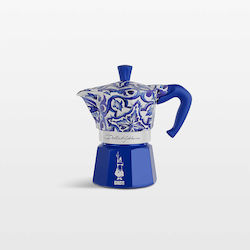 Bialetti Moka Μπρίκι Espresso Μπλε