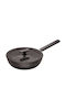Fiskars Hard Face Pfanne aus Aluminium mit Deckel mit Antihaftbeschichtung 28cm