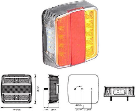 Agroequip Trailer Lights Set LED 1Stück
