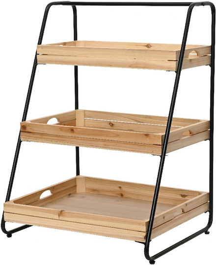 Single-Color Bookcase 45x55x76cm