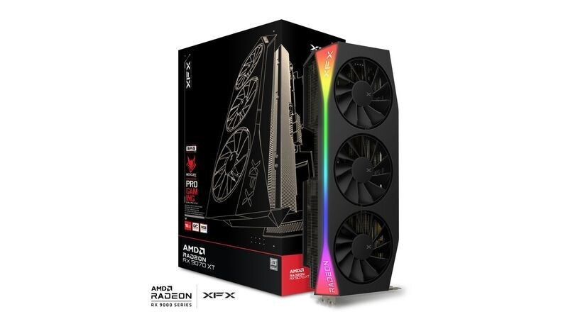 XFX Radeon RX 9070 XT 16GB GDDR6 Mercury OC Gaming Edition Κάρτα Γραφικών