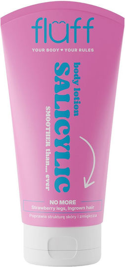 Fluff Salicylic Acid Ενυδατική Lotion Σώματος για Όλες τις Επιδερμίδες 150ml