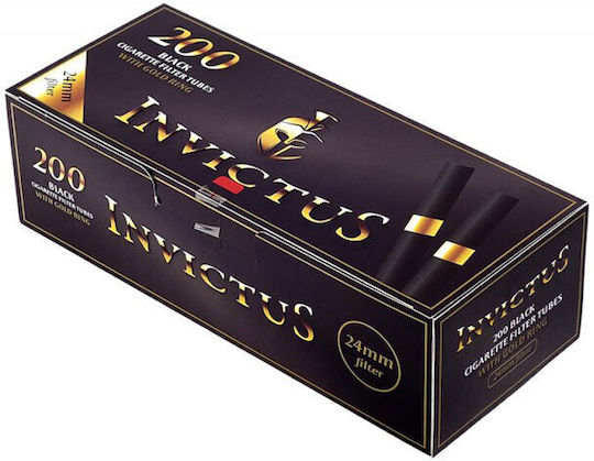 Invictus Black Αδεια Τσιγάρα Φίλτρο 24mm 200τεμ