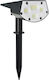 Rexer Outdoor Alb Natural Ip65 Spot de lumină solară cu LED cu Țepușă 200