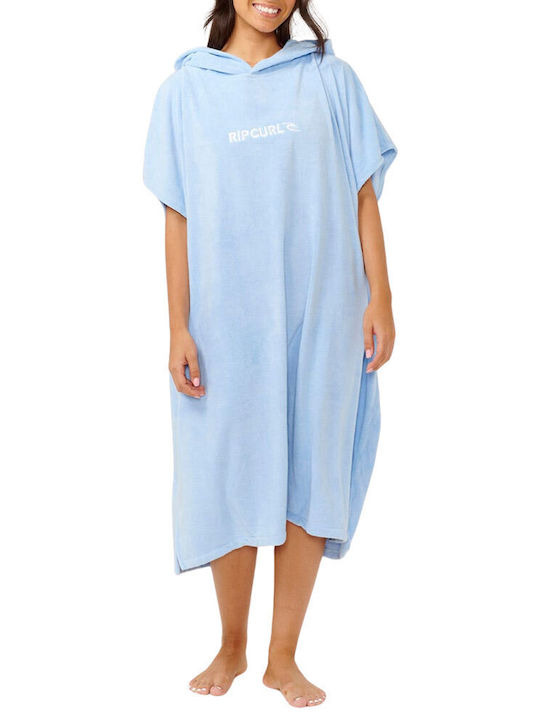 Rip Curl Hooded Beach Poncho Blue