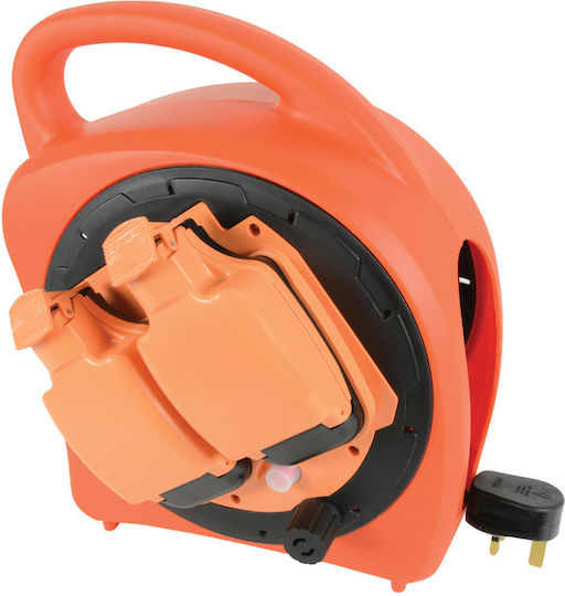 Mercury 2-gang W P Extension Reel 20.0m 429.880uk