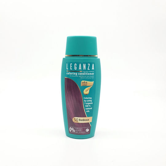 Rosa Impex Leganza Șampon Colorant Fără Amoniac 50 Bordeaux 150ml