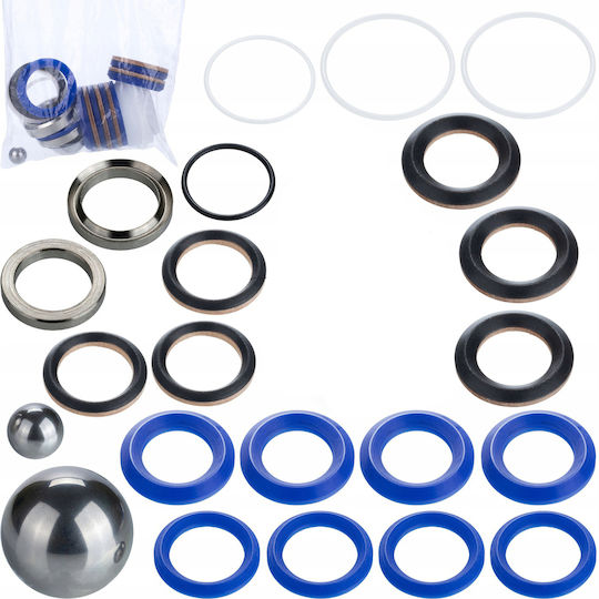 Kit de Reparare Garnituri Pulverizator Vopsea Bile Zenthril Nova X Blaze Y Alpha