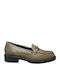 Δερμάτινα Γυναικεία Loafers σε Καφέ Χρώμα