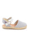 Espadrile pentru copii fată Conguitos culoare argintie Ossh145076s