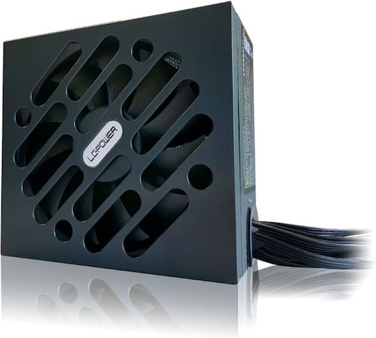 LC-Power LC600SI V2.31 rev. 2.31 600W Черен Компютърно захранване Пълен кабел 80 Plus Standard
