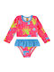 Up Kinder Badeanzug Bademoden-Set Fuchsia