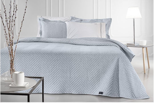 Guy Laroche Hamptons Module Paturi & Cuverturi Pat Semidublu Microfibra Albastru 180x240cm 2 Bucăți