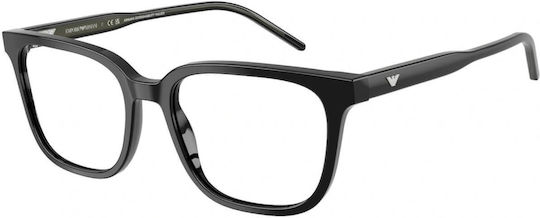 Ochelari de vedere cu ramă completă Emporio Armani Ea3258 5017, ramă din plastic