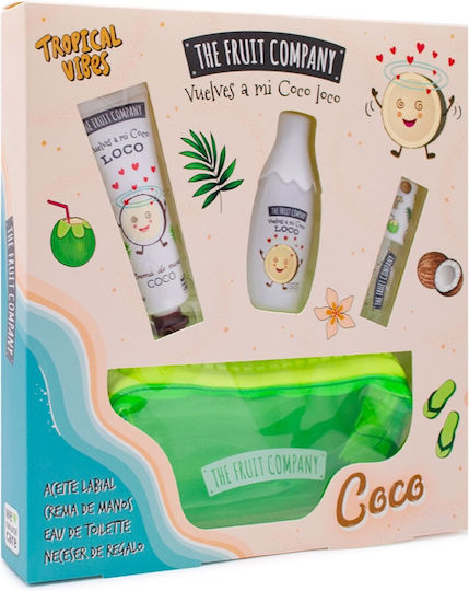 The Fruit Company Coconut Σετ με Eau de Toilette 4τμχ