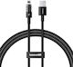 Baseus Gem Regular USB-A la Cablu Lightning Neg...