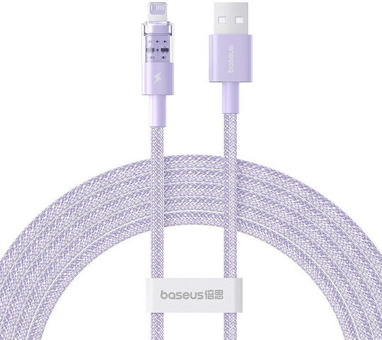 Baseus Gem USB-A to Lightning Cable Purple 2m (P10373003511-01)