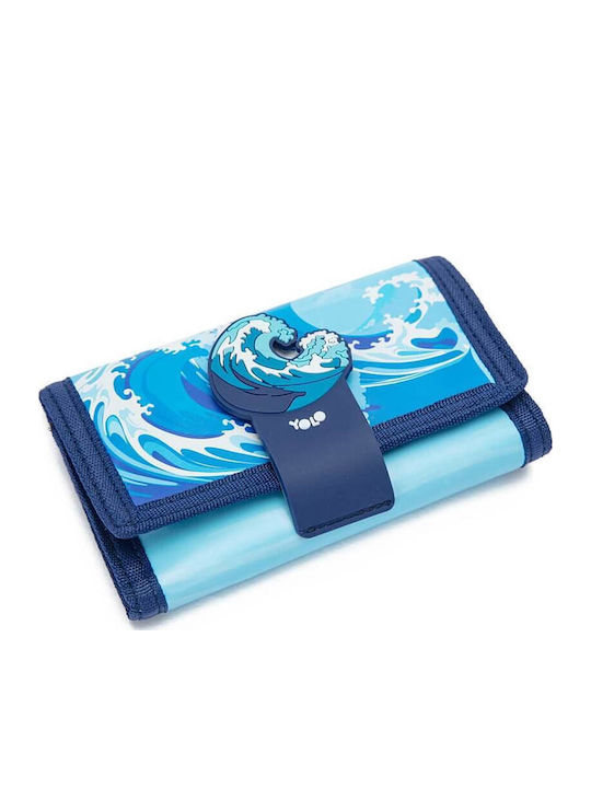 Cremlis Yolo Kids Wallet with Coins with Velcro Blue Cremlis Yolo Kids Wallet with Coins with Velcro Blue