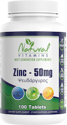 Natural Vitamins Zink 50mg 100 Tabletten Natural Vitamins Zink 50mg 100 Tabletten