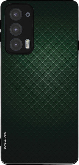 Калъф Sonique Carbon Series за Motorola Edge 20 5G Зелен