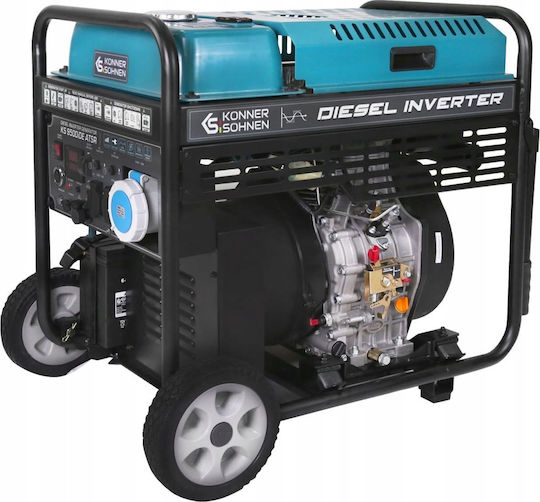 Könner & Söhnen ATSR Generator Inverter Petroleum Four-stroke with Maximum Power 12.5kVA