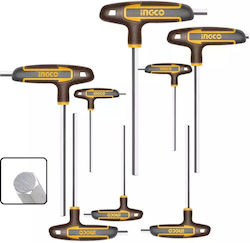 Σετ 8 Ταφ Άλλεν 2-10mm Ingco Hhkt80818