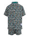 Kinder-Set mit Shorts Sommer 2Stück BLACK