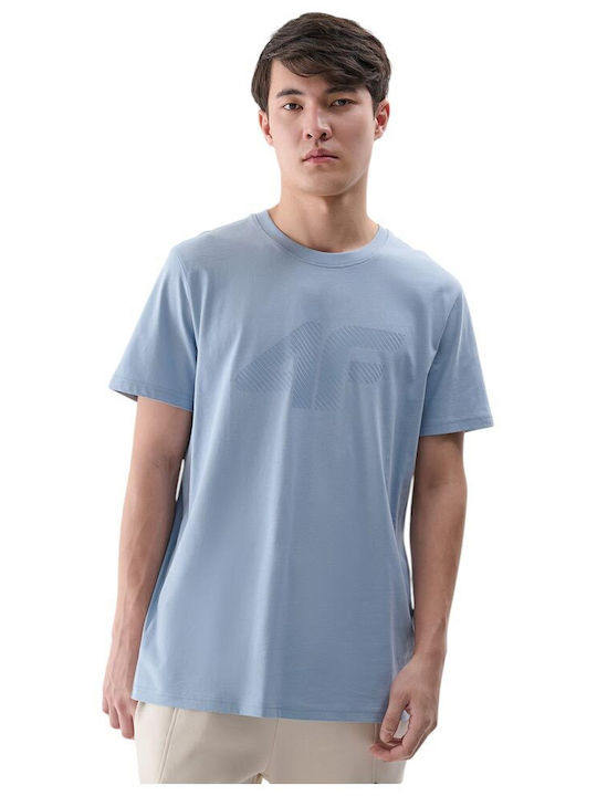 4F T-Shirt Hellblau