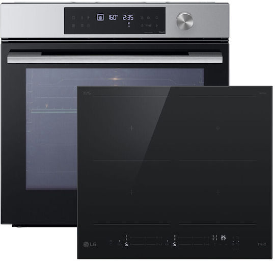 LG Cuptor Deasupra Blatului 76lt cu Plite cu Inducție L59.2cm.